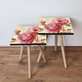 Hanah Home Mesas Nido Multicolor (2 Piezas)